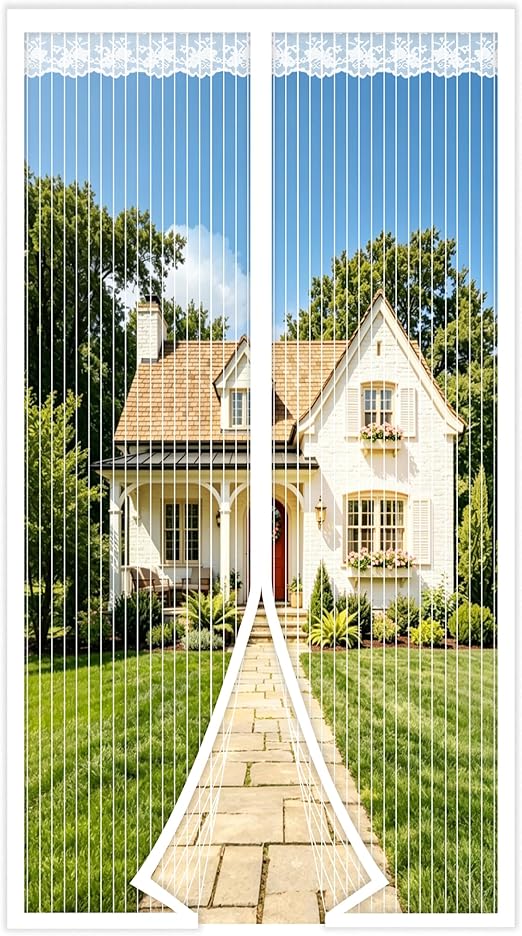 Magnetic Mosquito Door Screen – Keep Flies & Mosquitoes Out, Perfect for Balcony & Patio Doors