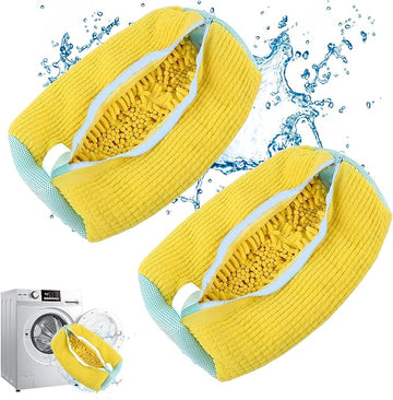 Reusable Shoe Washing Machine Bag – 360° Deep Cleaning Laundry Bag for Sneakers, Tennis Shoes & Slippers | Durable Mesh
