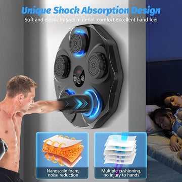 🥊 Smart Music Boxing Machine