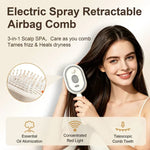 Electric Spray Air Cushion Massage Comb delivers smooth brushing, scalp relaxation, and hydrated hair in every stroke