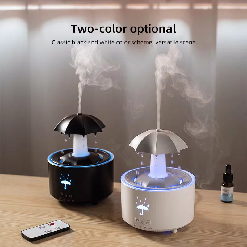 Umbrella Rain Cloud Air Humidifier &amp; Aroma Diffuser with Aroma – Aromatherapy Air Diffuser