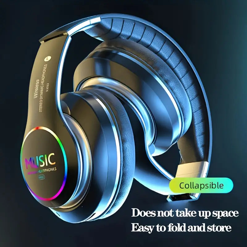 🎧 Wireless Over-Ear Headphones with Microphone